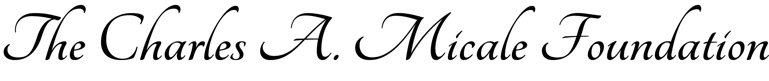 The Charles A. Micale Foundation